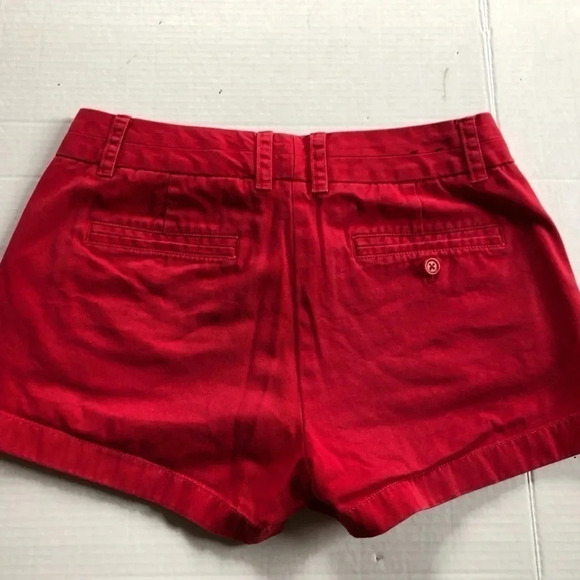JCREW Chino Red  Shorts - Picture 6 of 11